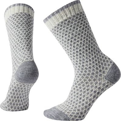 Smartwool Women's Popcorn Polka Dot Crew Sock - Small - Natural product image
