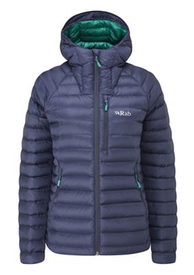 Rab Women's Microlight Alpine Jacket - Large - Deep Ink / Atlantis product image
