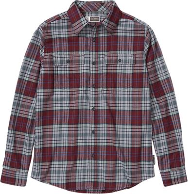 ExOfficio Men's BugsAway Redding Midweight Flannel LS Shirt - Medium - Vineyard product image