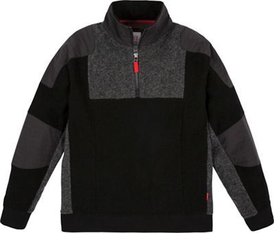 Topo Designs Men's Global 1/4 Zip Sweater - Large - Black product image