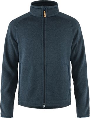 Fjallraven Men's Ovik Fleece Zip Sweater - Small - Navy product image