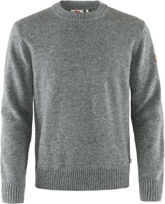 Fjallraven Men's Ovik Round Neck Sweater - Large - Grey product image