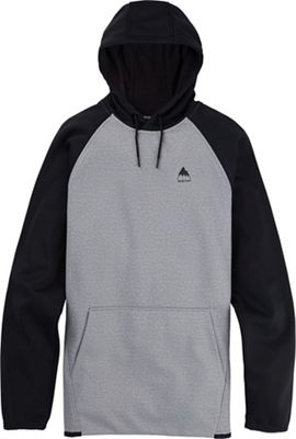 Burton Men's Crown Weatherproof Pullover - Medium - Grey Heather / True Black product image
