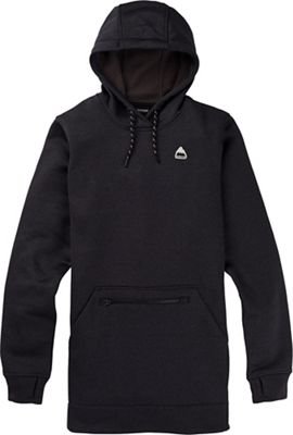 Burton Women's Oak Long Pullover Hoodie - Small - True Black Heather product image