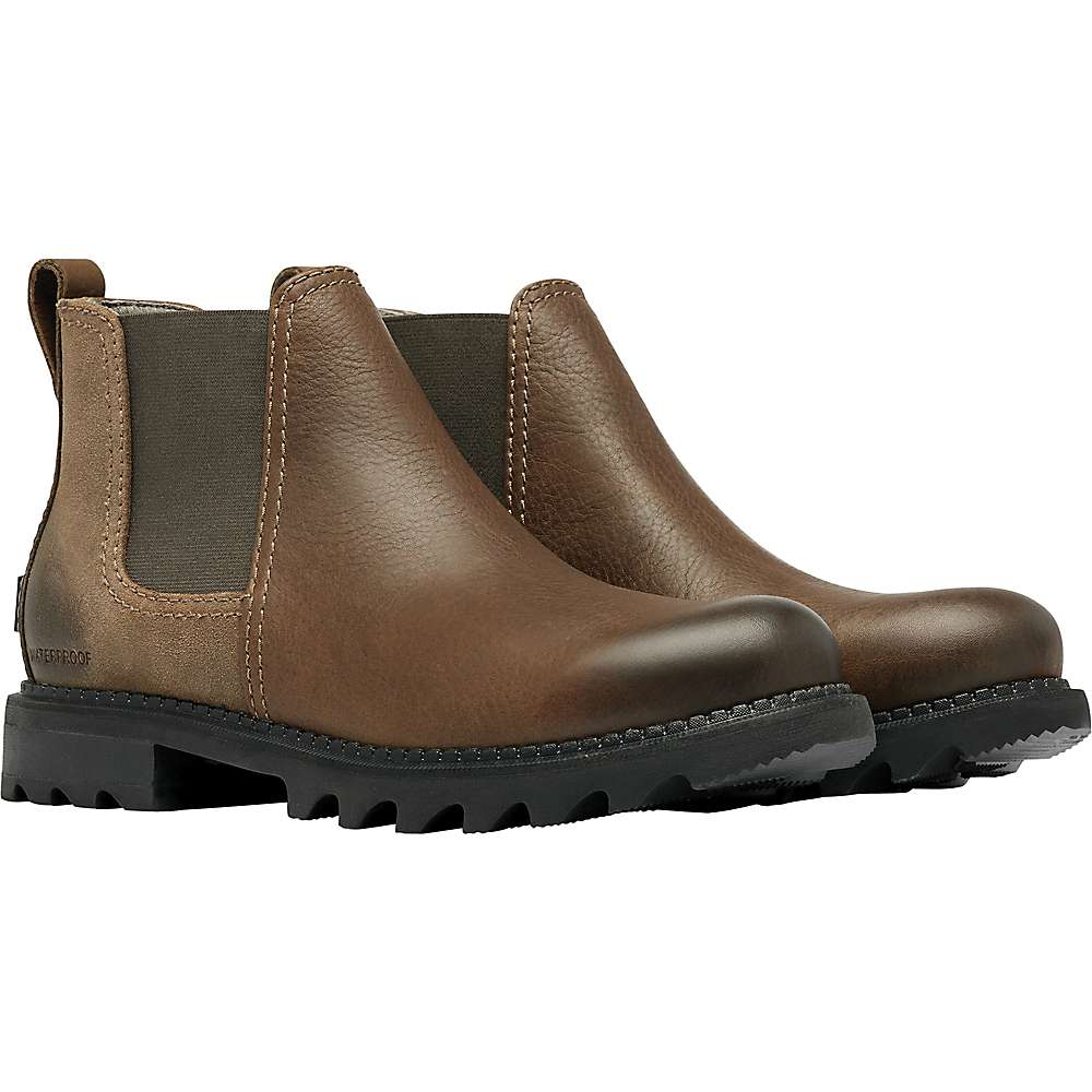 UPC 193855804500 product image for Sorel Men's Mad Brick Chelsea Waterproof Boot - 11.5 - Saddle | upcitemdb.com