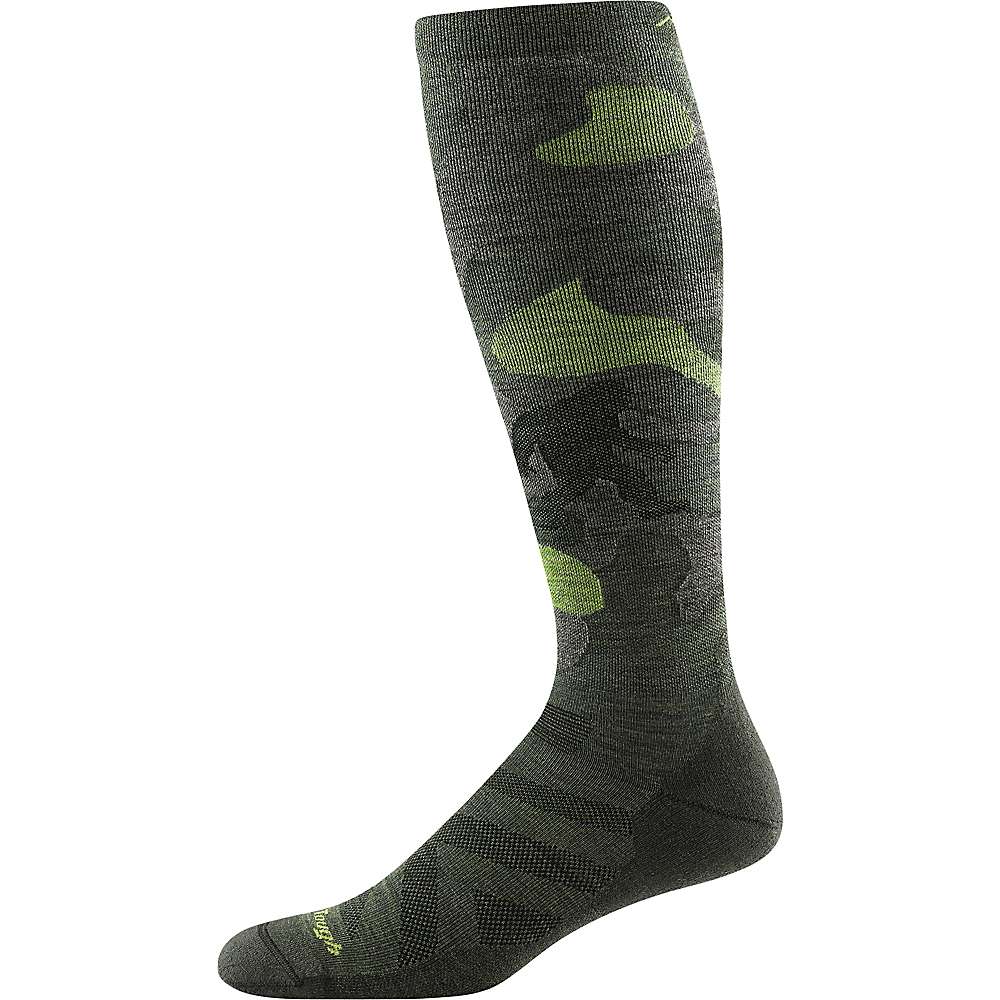 Darn Tough Men's Lars Nordic Midweight Cushion Compression Sock - Large - Forest