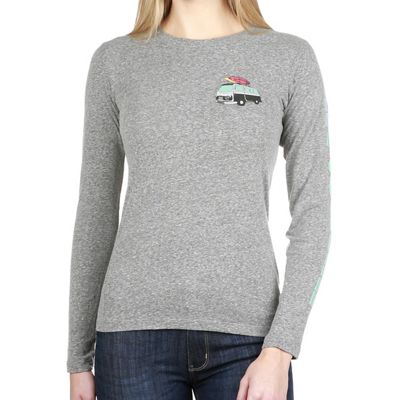 Moosejaw Women's Avocado Toast LS Tee - XS - Heather Grey product image