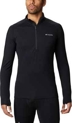 Columbia Men's Omni-Heat 3D Knit Half Zip II Top - Small - Black product image