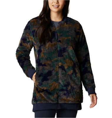 Columbia Women's Bundle Up Printed Fleece Jacket - Medium - Dark Nocturnal Camo product image