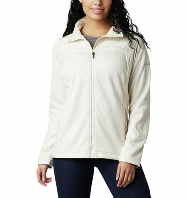Columbia Women's Northern Canyon Hybrid Full Zip Jacket - Medium - Chalk product image