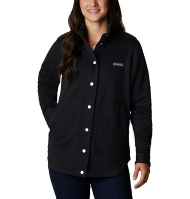 Columbia Women's Hart Mountain Shirt Jac - XS - Black product image