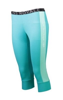 Mons Royale Women's Alagna 3/4 Legging - XS - Tropicana / Peppermint product image