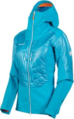 Mammut Women's Eisfeld SO Hybrid Hooded Jacket - XS - Sky product image