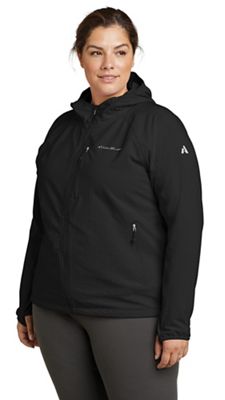 Eddie Bauer Women's Backbone Grid Hoodie - Small - Black product image