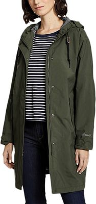 Eddie Bauer Women's Townsend Trench - XL - Dark Loden product image