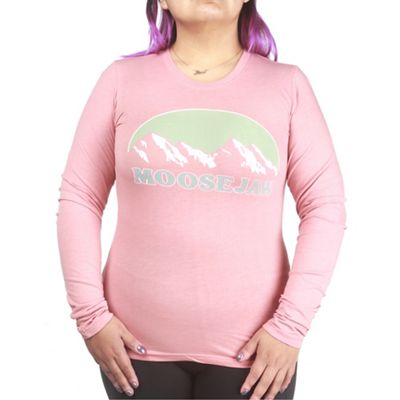 Moosejaw Women's Strudel LS Tee - Medium - Blush product image