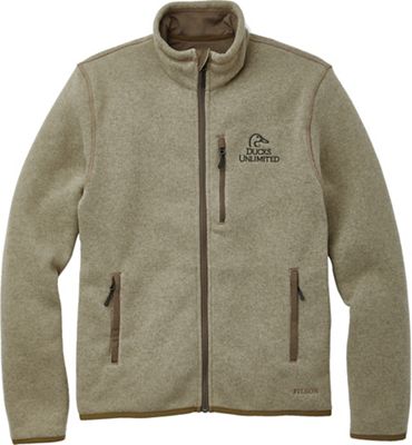 Filson Men's Ridgeway Fleece Jacket - Ducks Unlimited - Medium - Vintage Olive product image