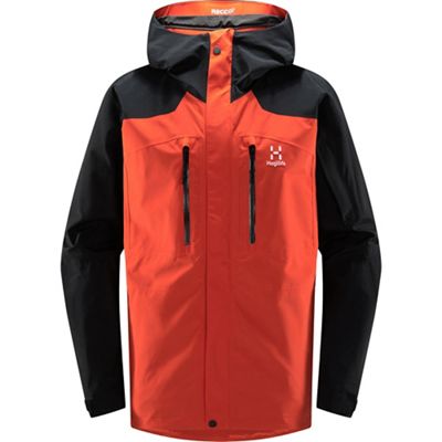 Haglofs Men's Elation GTX Jacket - Large - Habanero / True Black product image