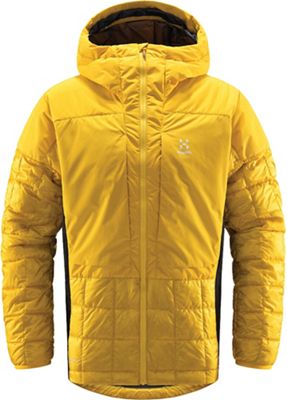 Haglofs Men's Nordic Mimic Hoodie - Small - Pumpkin Yellow / True Black product image