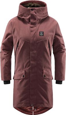 Haglofs Women's Siljan Parka - Medium - Maroon Red Melange product image
