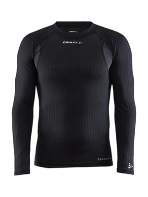 Craft Sportswear Men's Active Extreme X Crew Neck LS - Medium - Black product image
