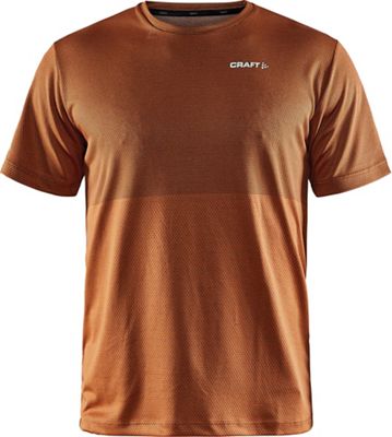 Craft Sportswear Men's Core Sence Structured Tee - Medium - Buff / Black product image