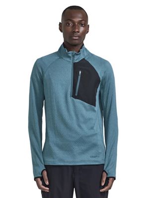 Craft Sportswear Men's Core Trim Thermal Midlayer - XL - Opal / Melange product image