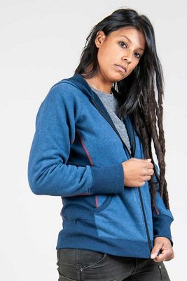 Dovetail Women's Preformance Work Hoody - Small - Blue On Blue product image