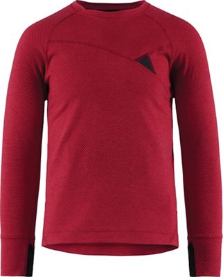 Klattermusen Men's Huge Crew Top - XL - Raven/Burnt Russet product image
