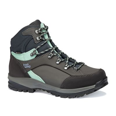 Hanwag Women's Banks SF Extra Lady GTX Boot - 8 - Asphalt / Mint product image