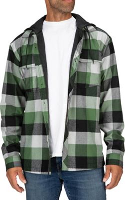 Simms Men's Coldweather Hoody - XL - Moss Green Buffalo Plaid product image