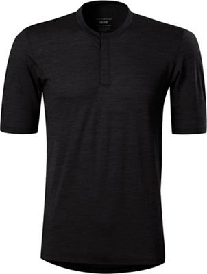 7mesh Men's Desperado Merino Short Sleeve Henley Shirt - XL - Black product image