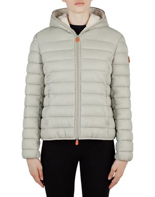 Save The Duck Women's Giga Sherpa Jacket - Medium - Frost Grey product image