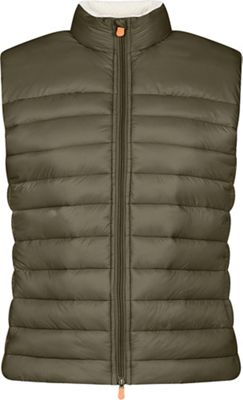 Save The Duck Women's Giga Sherpa Vest - Large - Dusty Olive product image