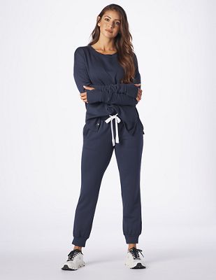 Glyder Women's Lounge LS Top - Small - Indigo product image