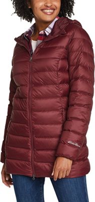 Eddie Bauer Women's Cirruslite Down Parka - Small - Dark Berry product image