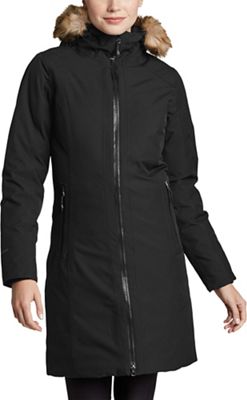 Eddie Bauer Women's Olympia WP Down Stadium Coat - XL - Black product image