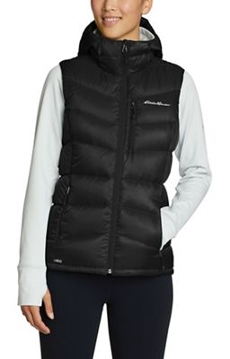 Eddie Bauer First Ascent Women's Downlight 2.0 Hooded Vest - Medium - Black product image
