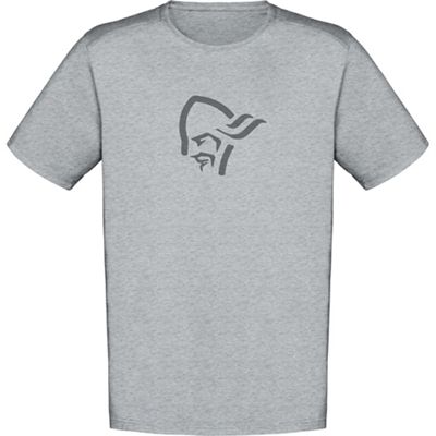 Norrona Men's /29 Cotton Viking T-Shirt - Small - Grey Melange product image