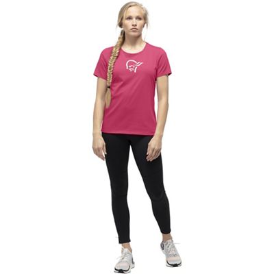 Norrona Women's /29 Cotton Viking T-Shirt - Large - Honeysuckle product image