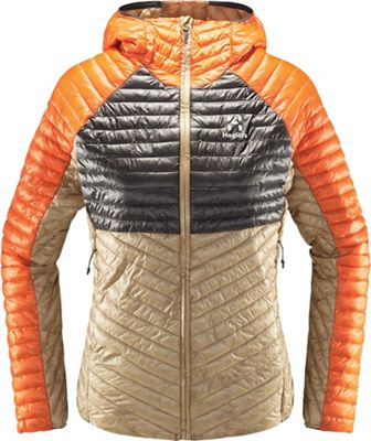 Haglofs Women's L.I.M Mimic Hoodie - Large - Sand / Magnetite product image
