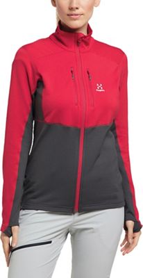 Haglofs Women's Roc Sheer Mid Jacket - Medium - Scarlet Red / Magnetite product image