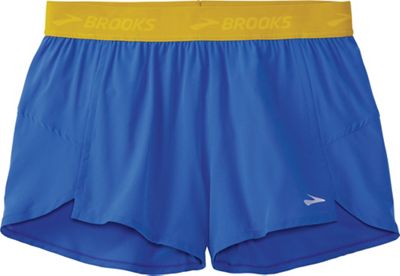 Brooks Women's Chaser 3 Inch Short - Large - Bluetiful / Golden Hour / Brooks product image