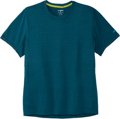 Brooks Men's Distance SS Top - Small - Heather Alpine product image