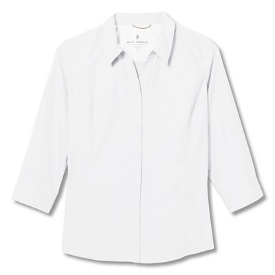 Royal Robbins Women's Expedition II 3/4 Sleeve - XS - White product image