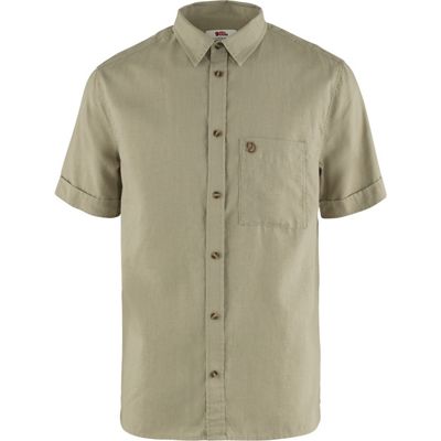 Fjallraven Men's Ovik Travel SS Shirt - Medium - Sand Stone product image