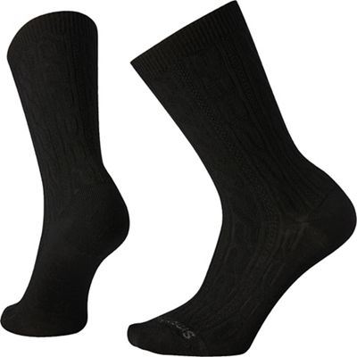 Smartwool Women's Cable Crew Sock - Medium - Black product image