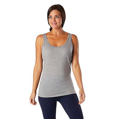 Smartwool Women's Merino 150 Baselayer Tank - Small - Light Grey Heather product image