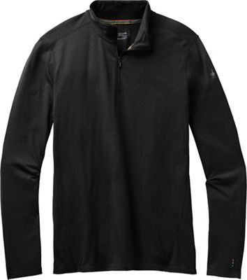 Smartwool Men's Classic All-Season Merino Base Layer 1/4 Zip - XL - Black product image