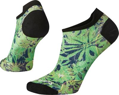 Smartwool Women's PhD Cycle Ultra Light Dazed Daisy Printed Micro Sock - Medium - Oasis product image